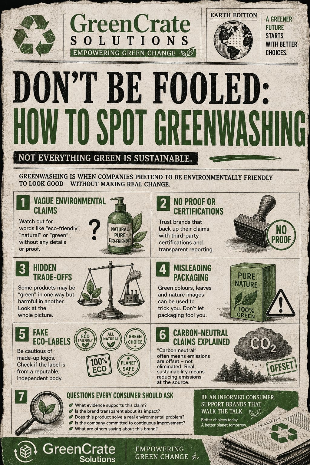 Don't Be Fooled: How to Spot Greenwashing