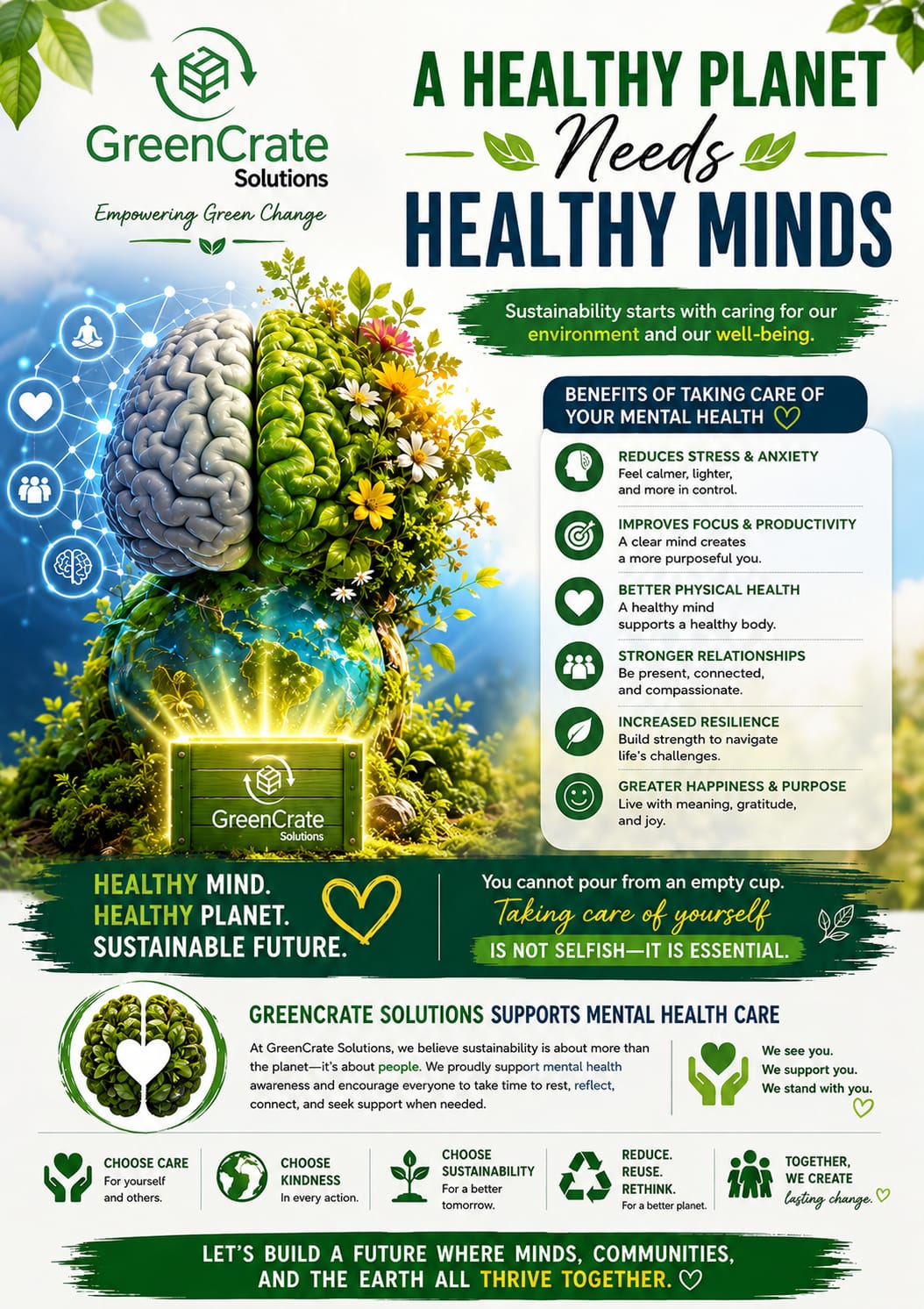 A Healthy Planet Needs Healthy Minds