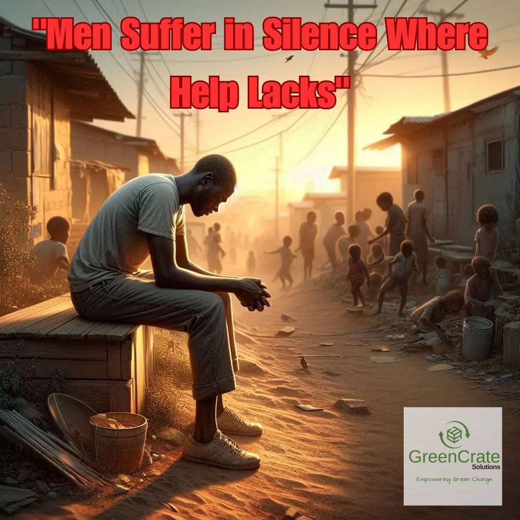 Men Suffer in Silence Where Help Lacks