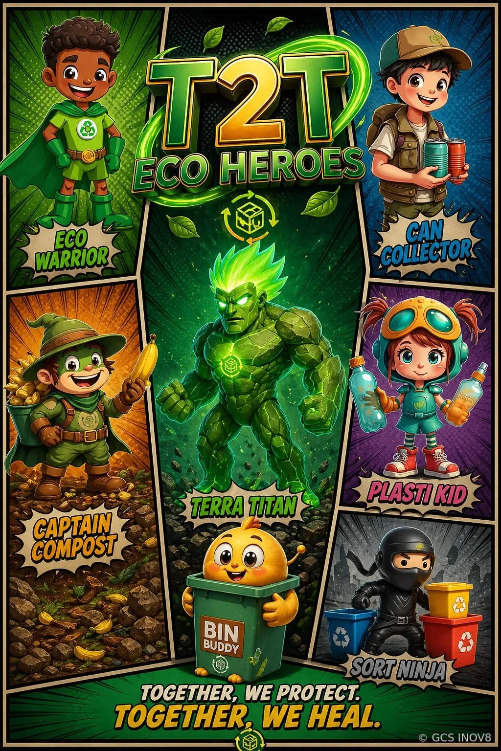 T2T Eco Heroes - Full Squad