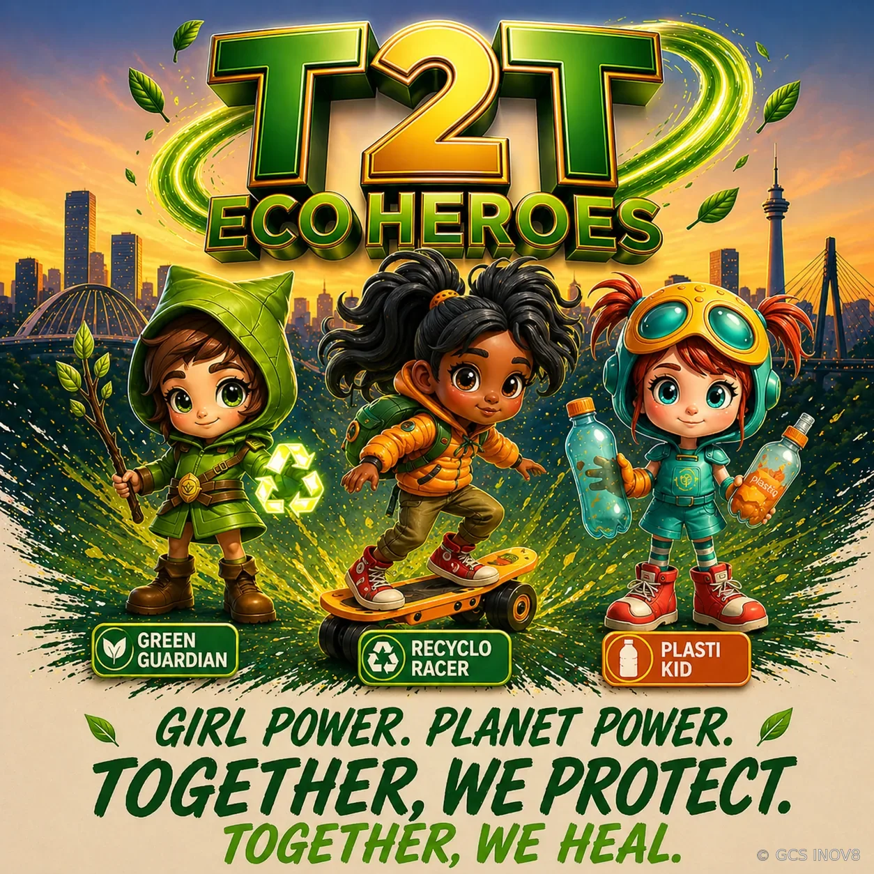 T2T Eco Heroes - Girl Power